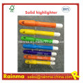 Stylo surligneur fluorescent solide Wholsale Factory